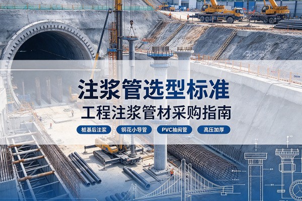播州注浆管选型标准